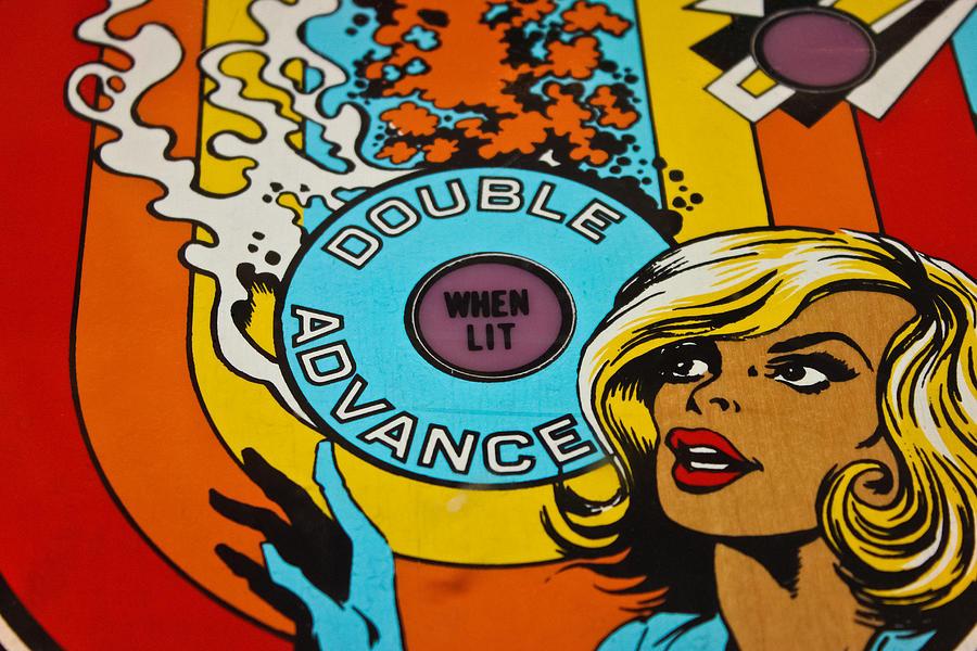 Double Advance - Pinball Photograph by Colleen Kammerer