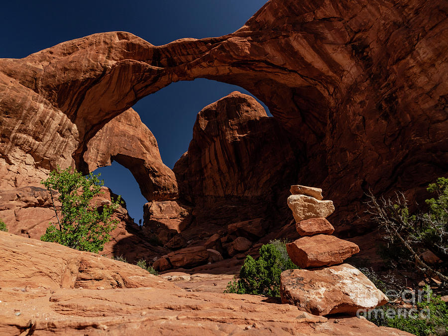 Double Arch in Arches National Monument Photograph by Garry McMichael