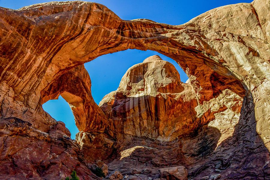 Double Arch in Arches National Park Photograph by Marilyn Burton