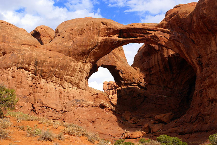 Arches National Park Photograph - Double Arch by Marty Koch