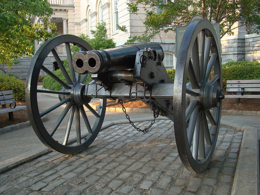 Double-Barrel Cannon Photograph by Jester Rawls