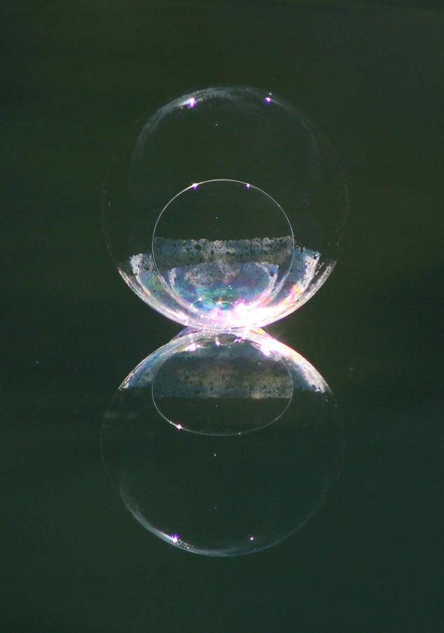 Double Bubble Infinity Photograph by Cathie Douglas