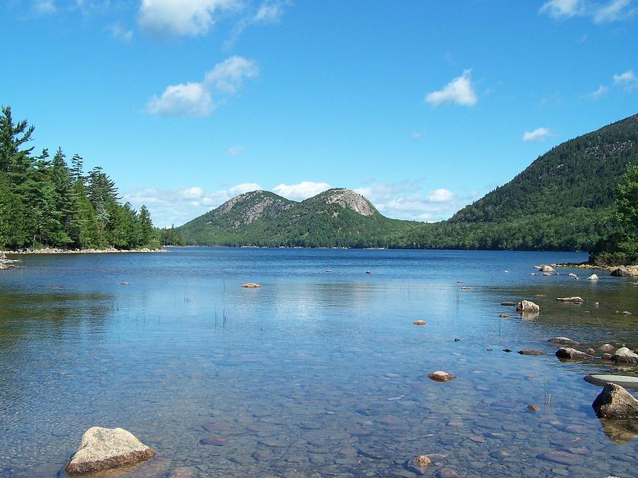 Double Bubbles- Jordan's Pond Photograph by Jennifer Bowring - Fine Art ...