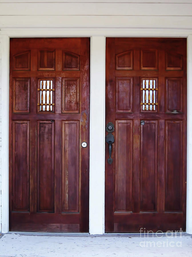 Double Doors Photograph by D Hackett