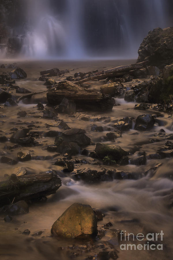Waterfall Photograph - Double Falls Magic by Adam Jewell