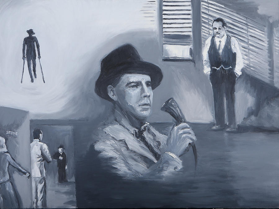 Double Indemnity Painting by Holly Stone
