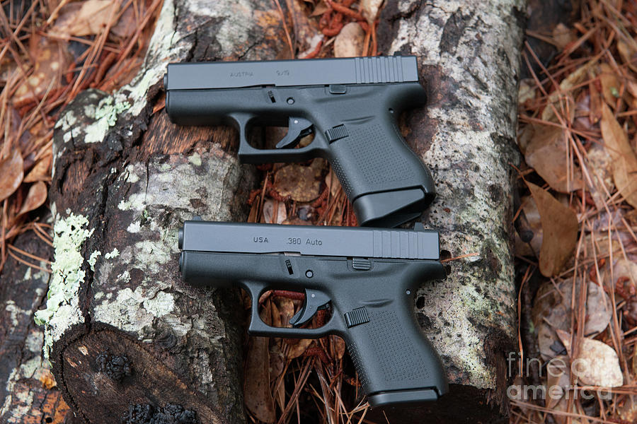 9mm Vs 380 Photograph by Dale Powell