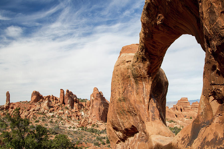 Arches National Park Photograph - Double O Arch // Arches National Park, Utah by Kirsten Dale Arches National Park Photograph - Double O Arch // Arches National Park, Utah by Kirsten Dale