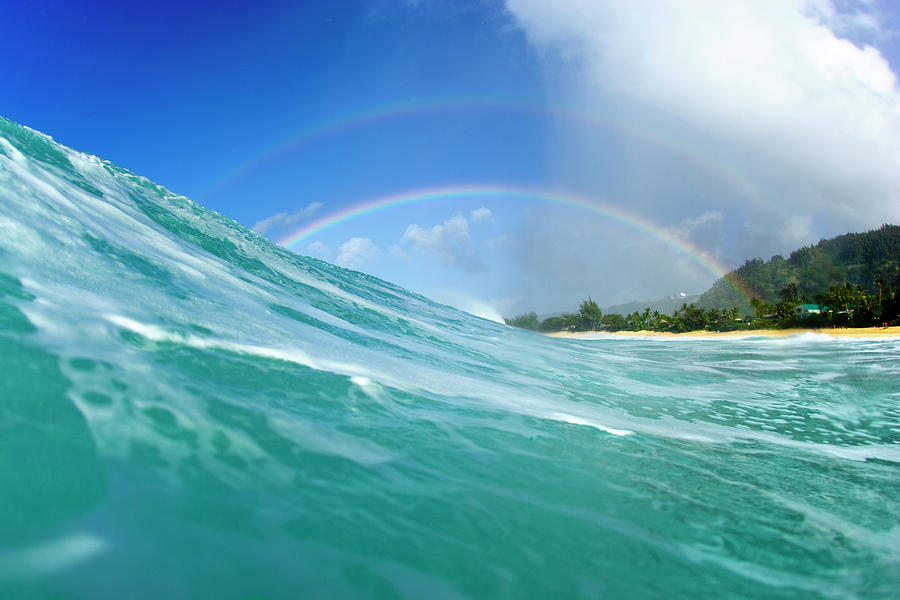 Double Rainbow Photograph by Sean Davey