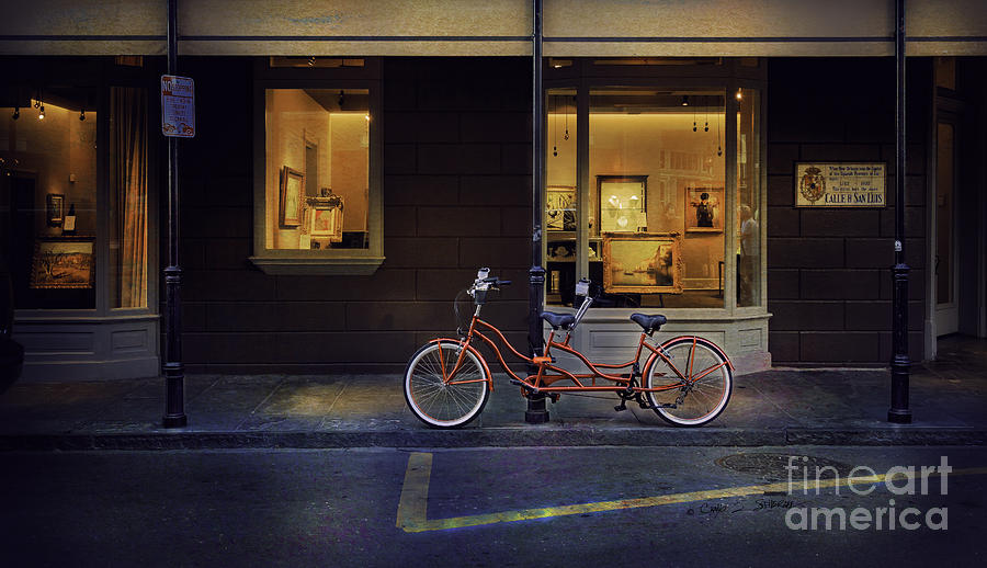 Double Seater Fine Art Bicycle Photograph by Craig J Satterlee