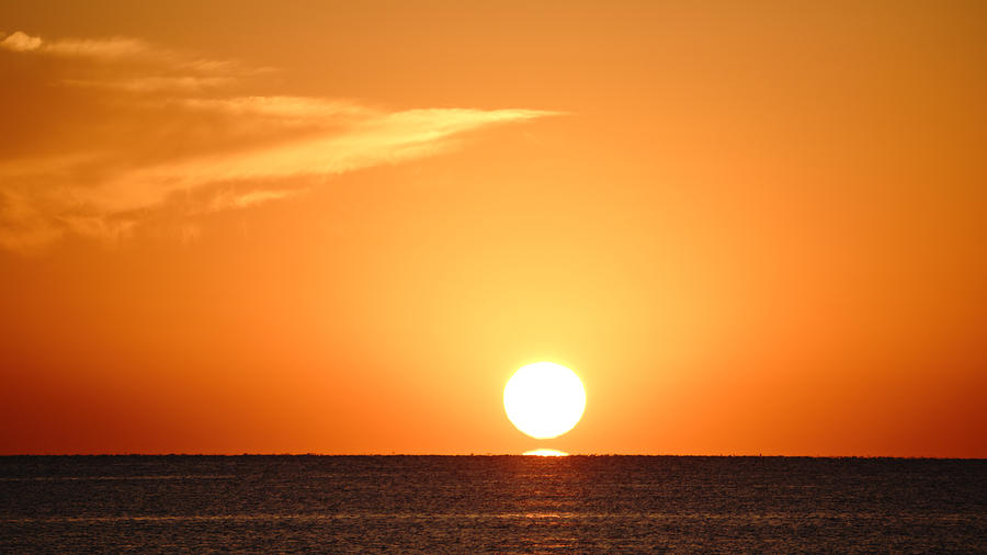 Double Sunrise Delray Beach Florida Photograph by Lawrence S Richardson Jr