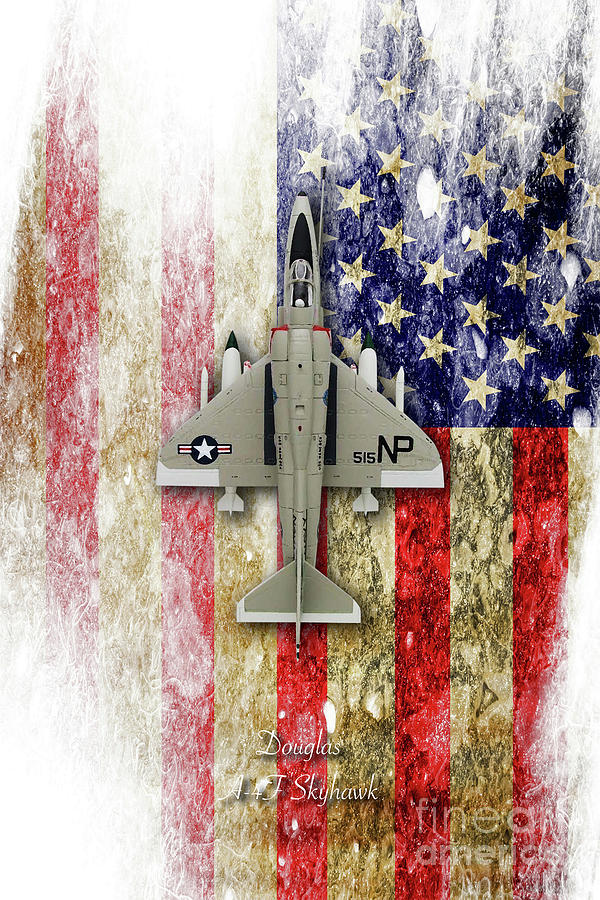 Douglas A-4F Skyhawk Digital Art by Airpower Art