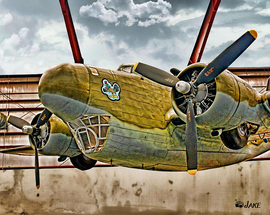 Douglas B 18 Airplane 2 Photograph By Jake Steele - Pixels