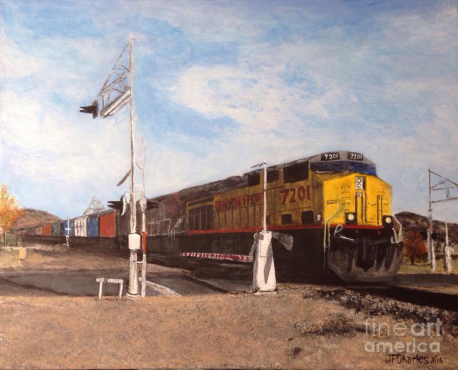 Douglas Crossing Painting by Joel Charles