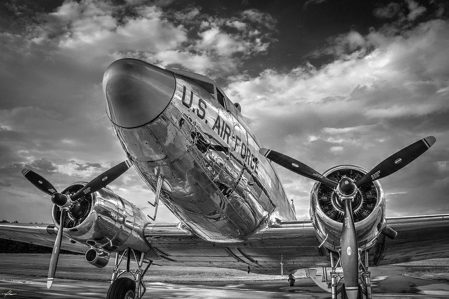 Dc-3 Photograph - Douglas DC-3 Skytrain by Phil And Karen Rispin