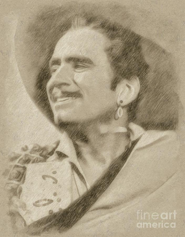 Douglas Fairbanks, Sr. Actor Drawing by Esoterica Art Agency - Pixels