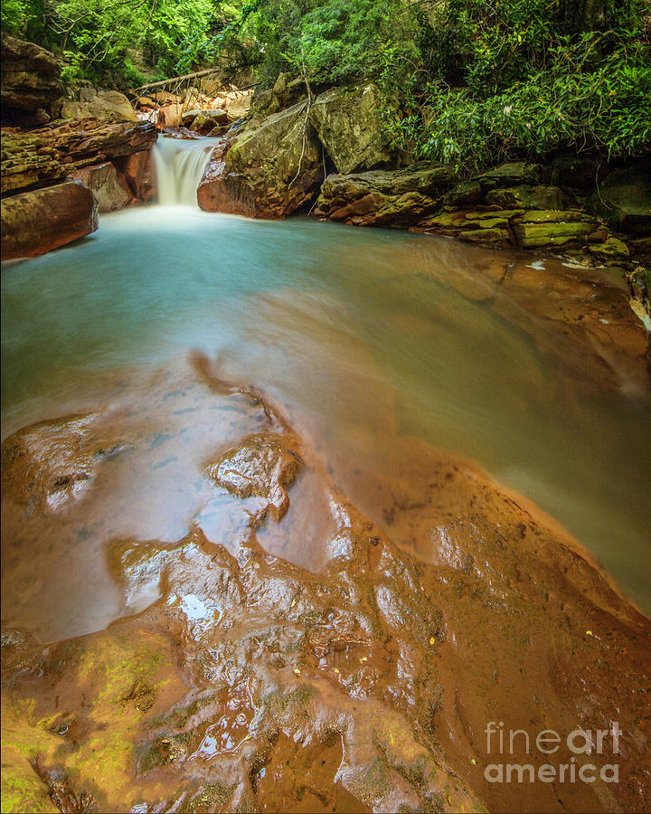 Douglas Falls Emerald Pool III Photograph by Karen Jorstad