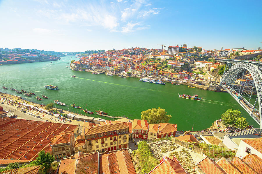 Douro River Porto Photograph by Benny Marty