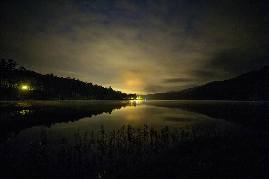 Douthat Lake Night Photograph by Alan Raasch