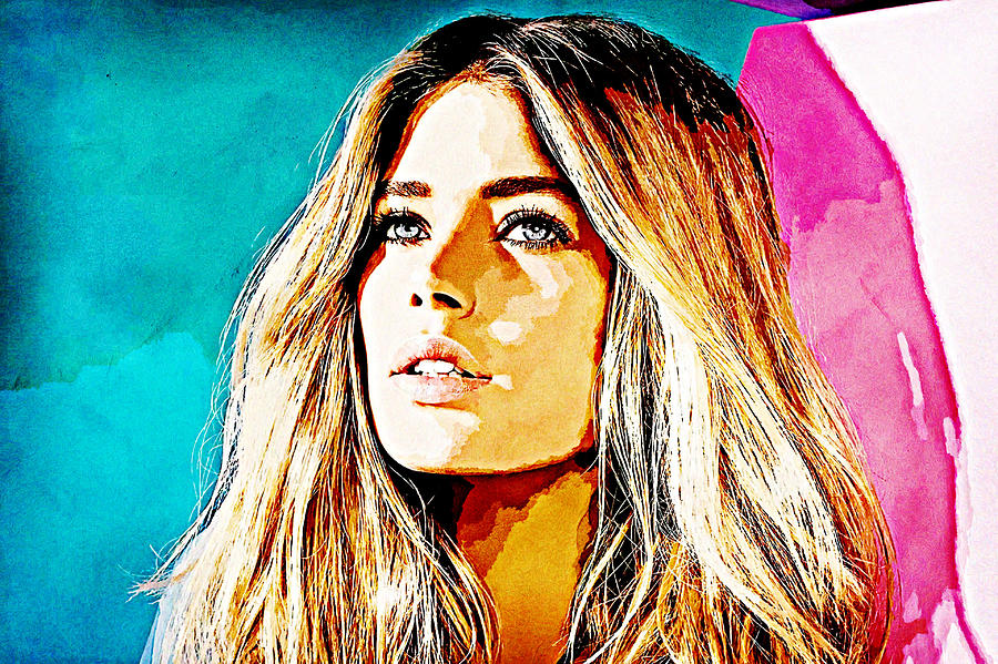 Doutzen Kroes Digital Art by Lora Battle - Fine Art America