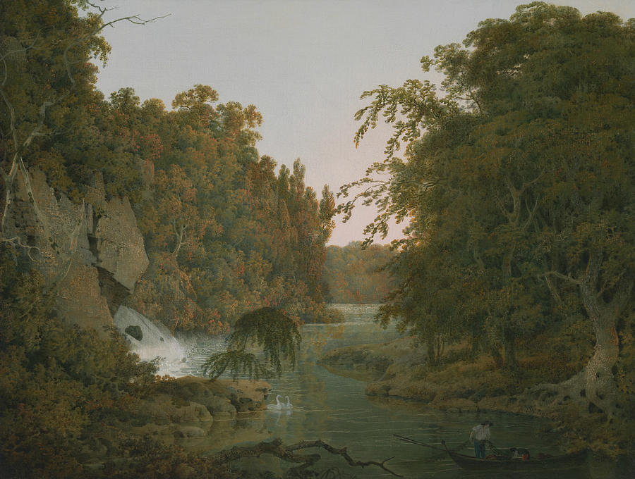 Dovedale Painting by Joseph Wright
