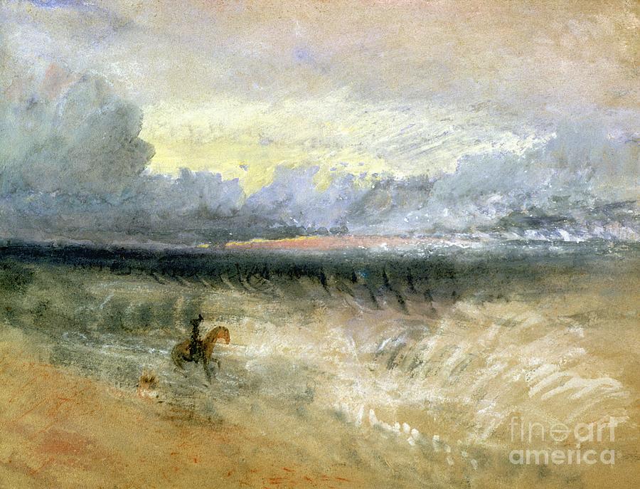 Horse Painting - Dover by Turner by Joseph Mallord William Turner