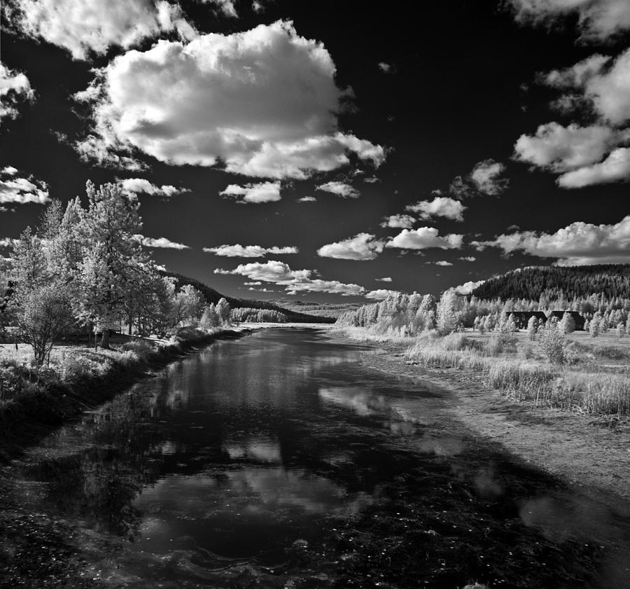 Dover Slough in Infrared Photograph by Lee Santa