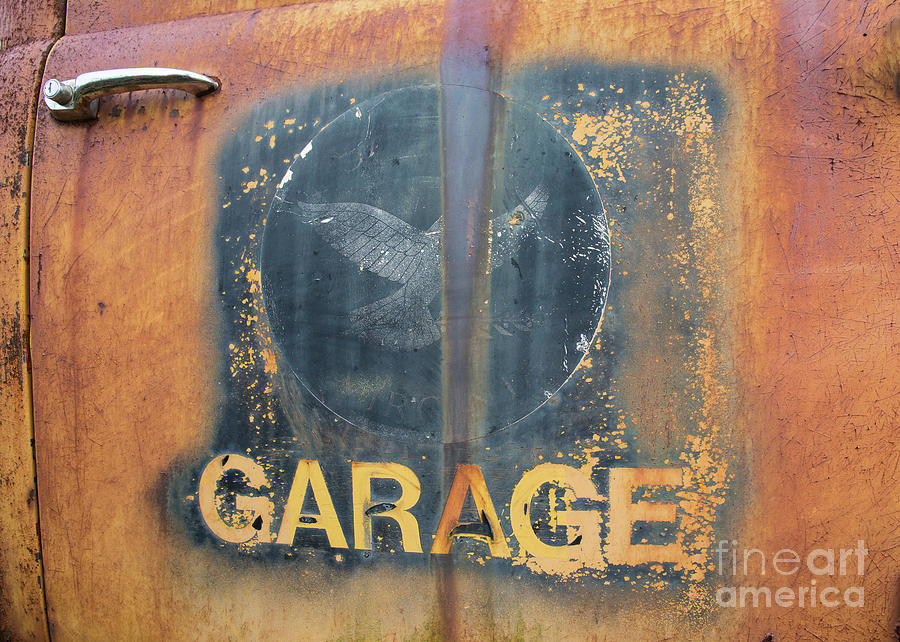 Doves Garage Photograph by Terry Rowe
