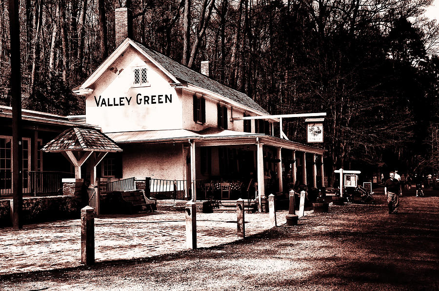 Philadelphia Photograph - Down at Valley Green by Bill Cannon