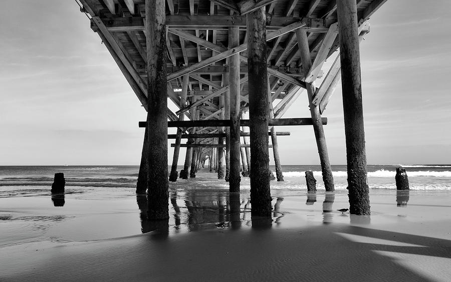 Daytona Beach Photograph - Down By The Pier by Peter Chilelli