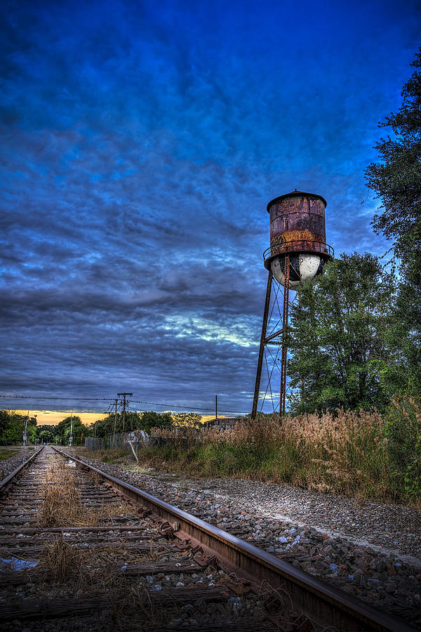 Down By The Tracks Photograph by Marvin Spates