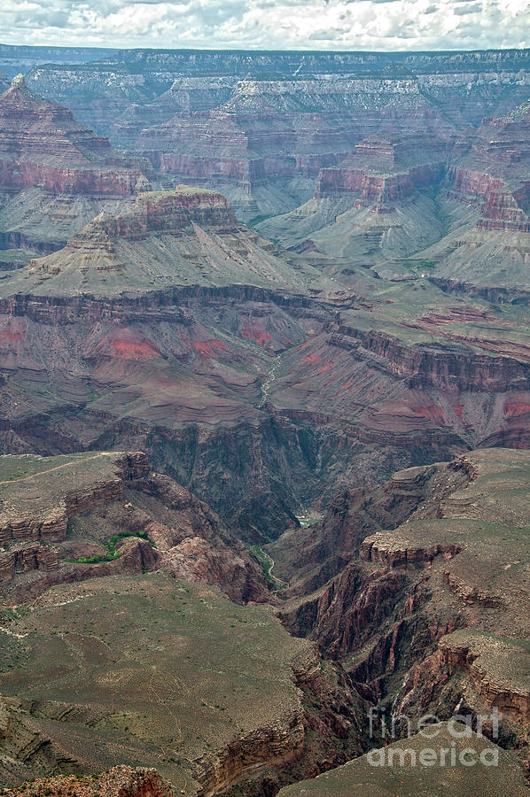 Down Into The Canyon Photograph by Kirt Tisdale