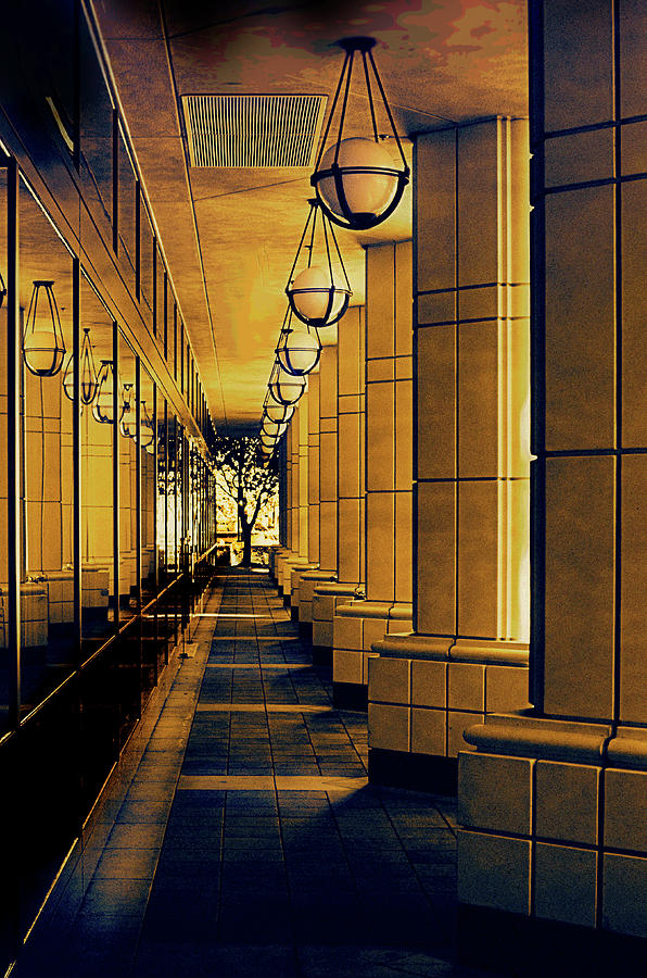 Down the Corridor Photograph by Joseph Hollingsworth