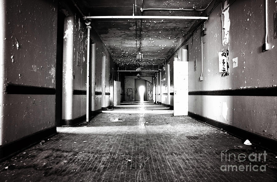 Down the Hall Photograph by Randall Cogle