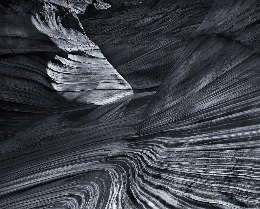 Desert Photograph - Down the Slide by Michael Dawson