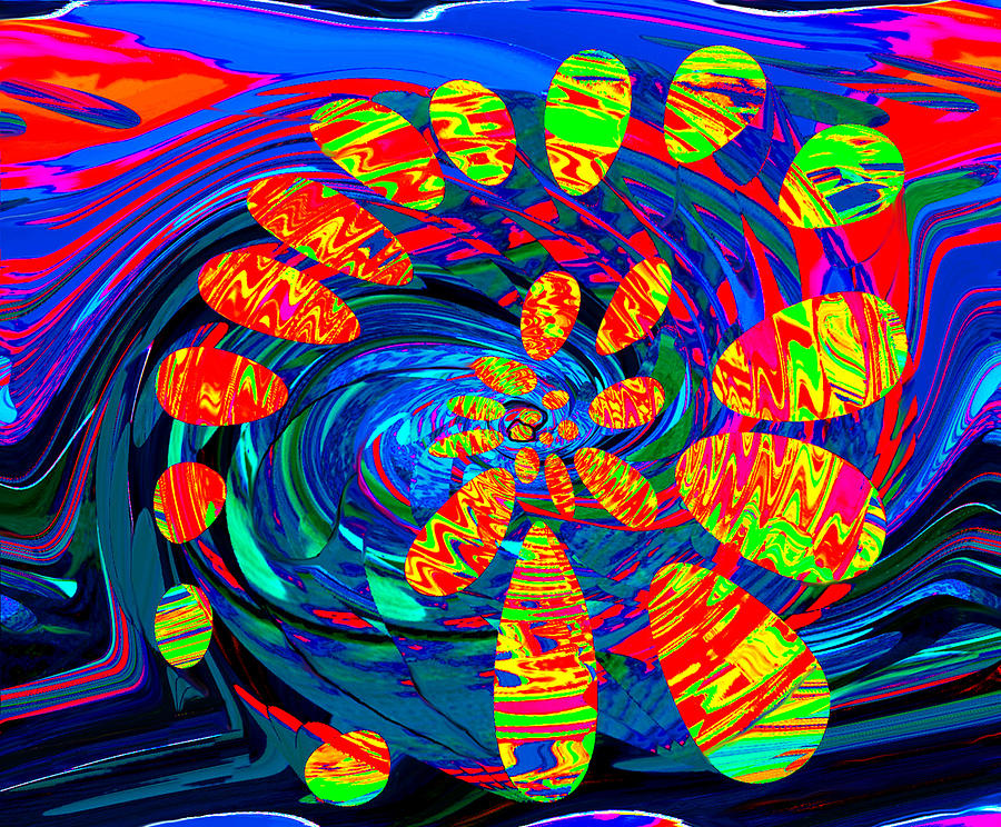 Down the Tube Digital Art by Phillip Mossbarger