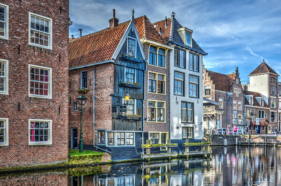 Downtown Alkmaar Photograph by Frans Blok