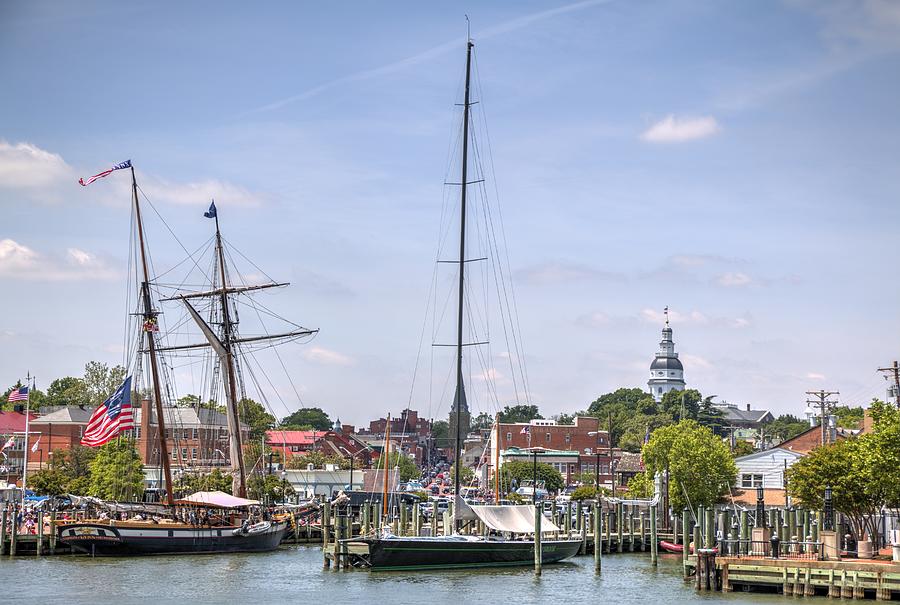 Downtown Annapolis Photograph by Mark Dignen - Fine Art America