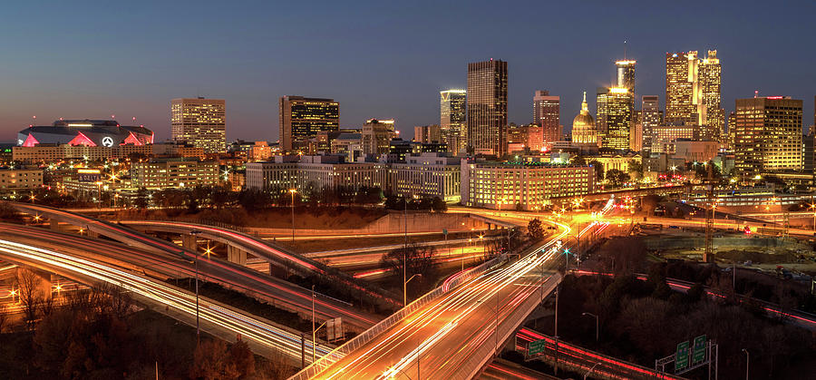Downtown Atlanta Photograph by Eric Albright