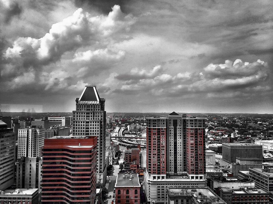 Downtown Baltimore City Photograph