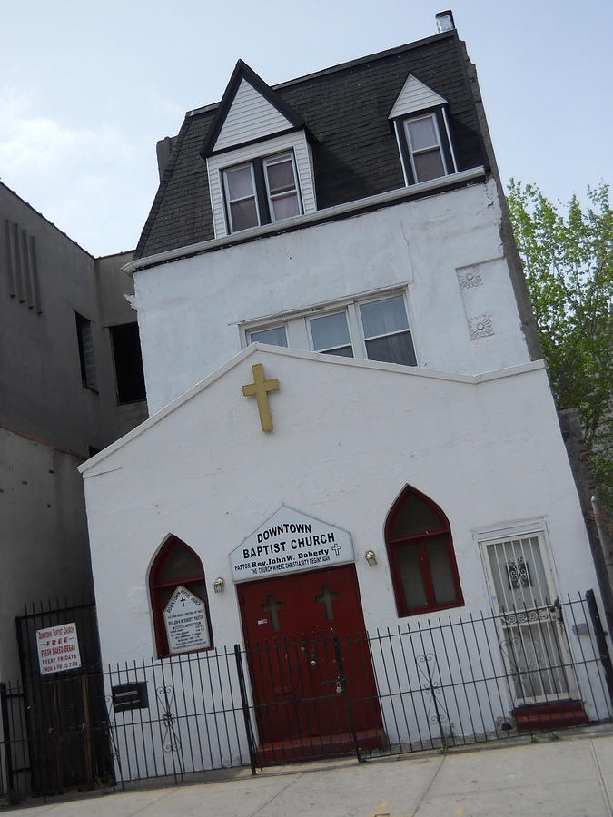 Downtown Baptist Church Harlem Photograph By Jim Ramirez - Pixels