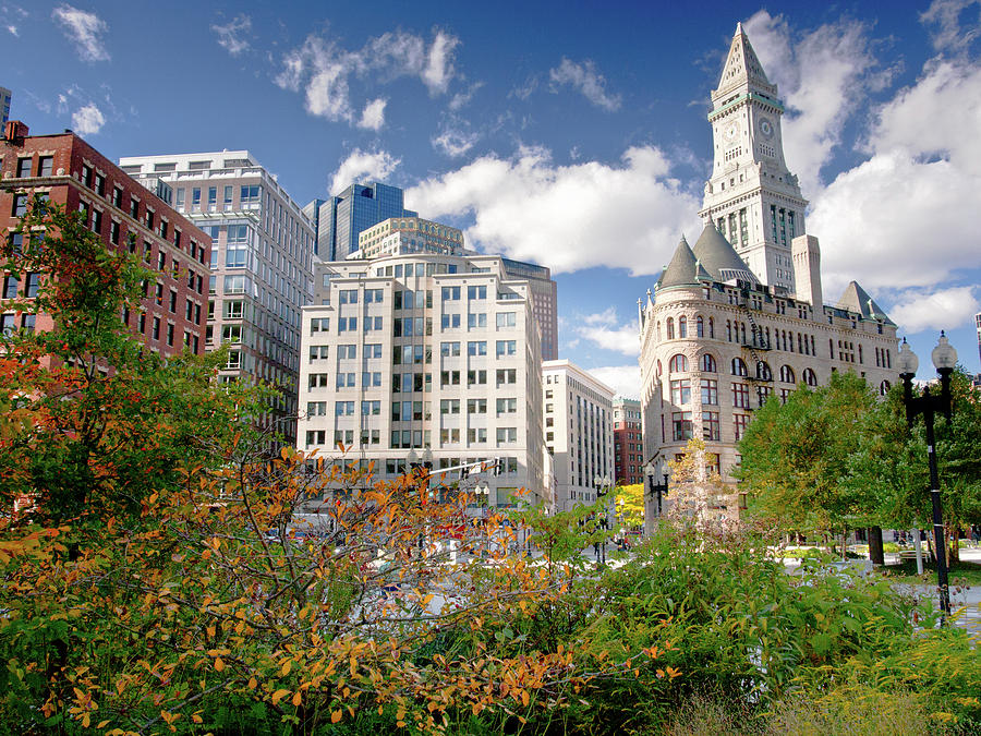 Downtown Boston Photograph by Malaika Santa Cruz Fine Art America