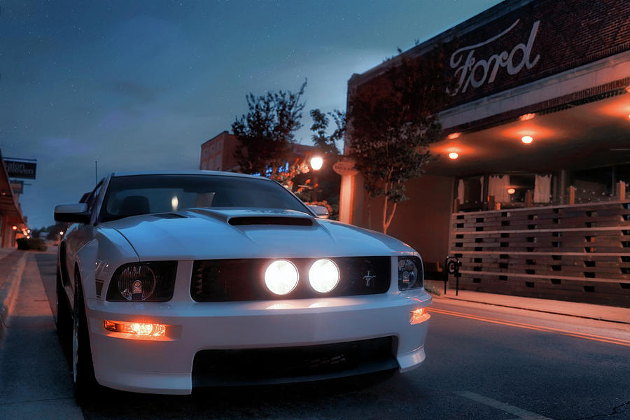 Downtown California Special - Mustang - American Muscle Car Photograph by Jason Politte