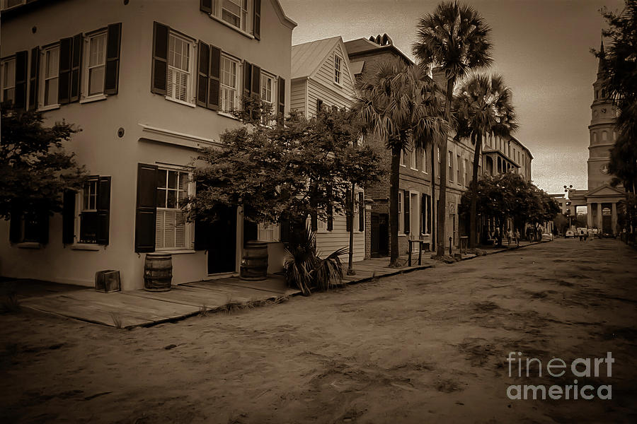 Vintage Downtown Charleston South Carolina Photograph