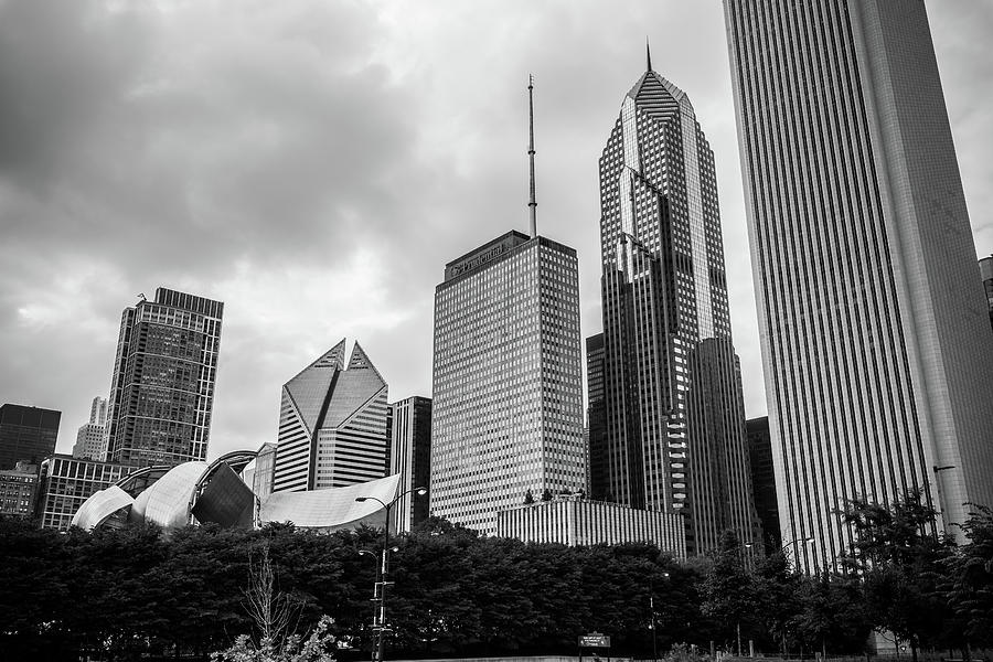 Downtown Chicago Skyline Photograph by Anthony Doudt