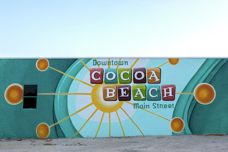 Downtown Cocoa Beach Photograph by Art Block Collections