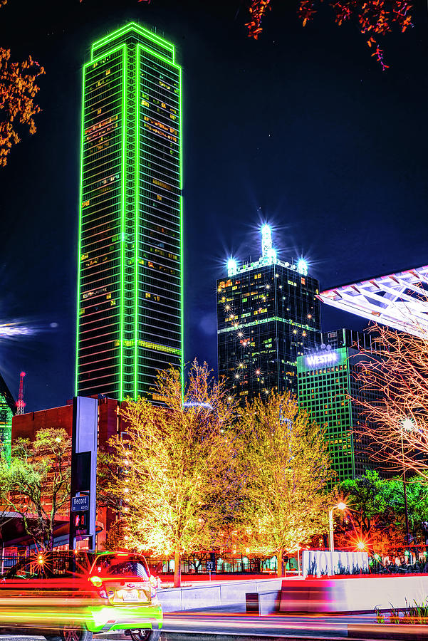 Downtown Dallas Skyline Towers Photograph