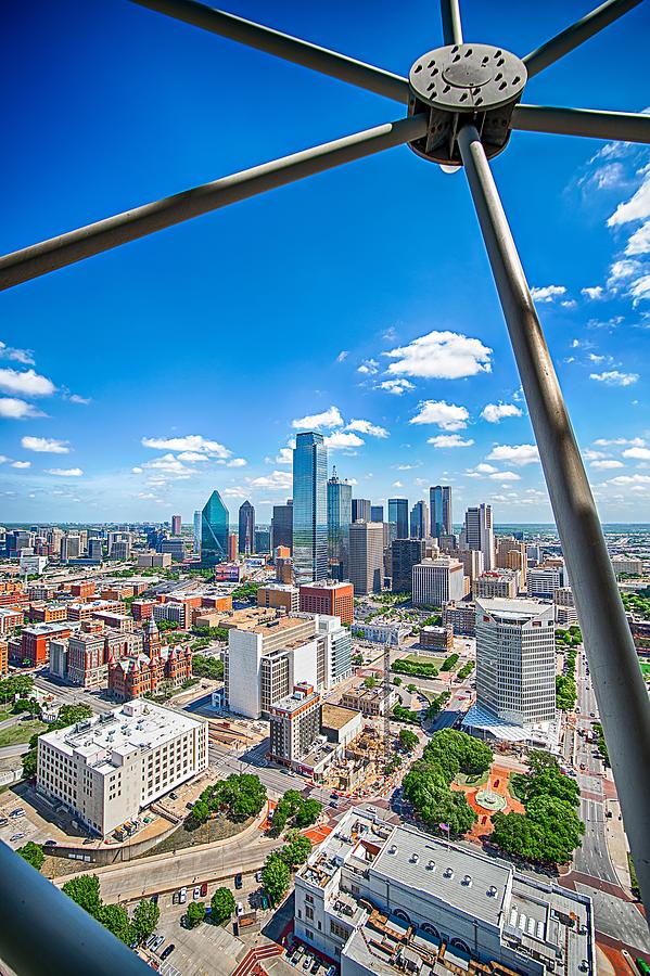Downtown Dallas Texas City Skyline City Cityscape Day Time Photograph by Alex Grichenko