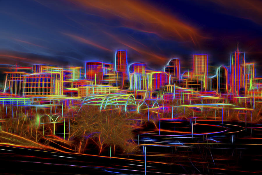 Denver Photograph - Downtown Denver by Kelley King