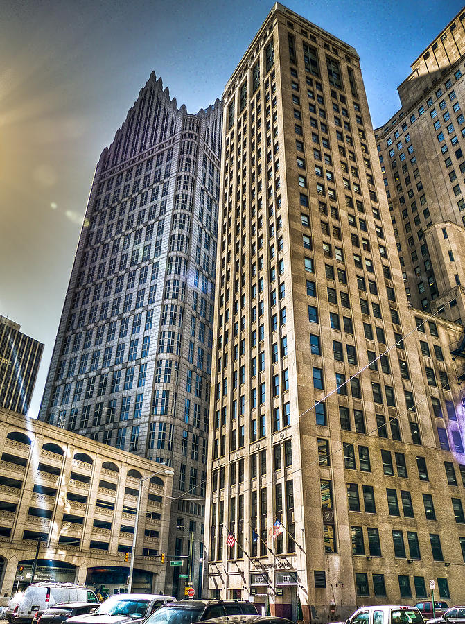 Downtown Detroit Old Chrysler Building Photograph by Sam